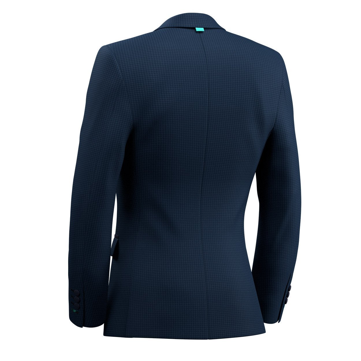 Astor Blue Microcheck Tuxedo - SARTORO