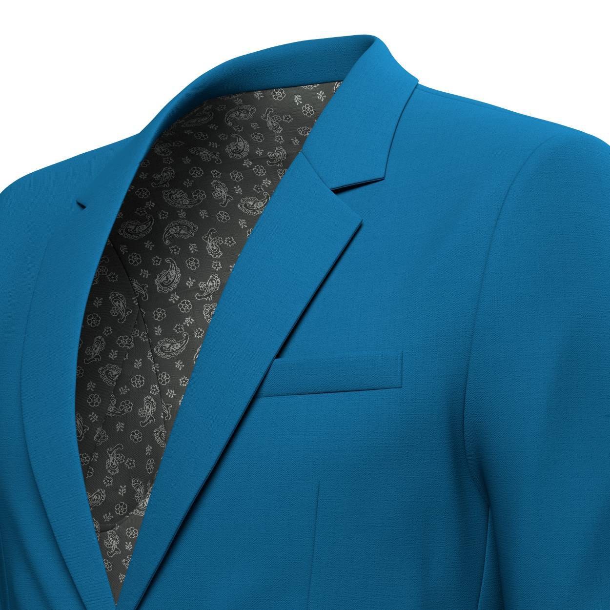 Astor Blue Sapphire Twill Jacket - SARTORO
