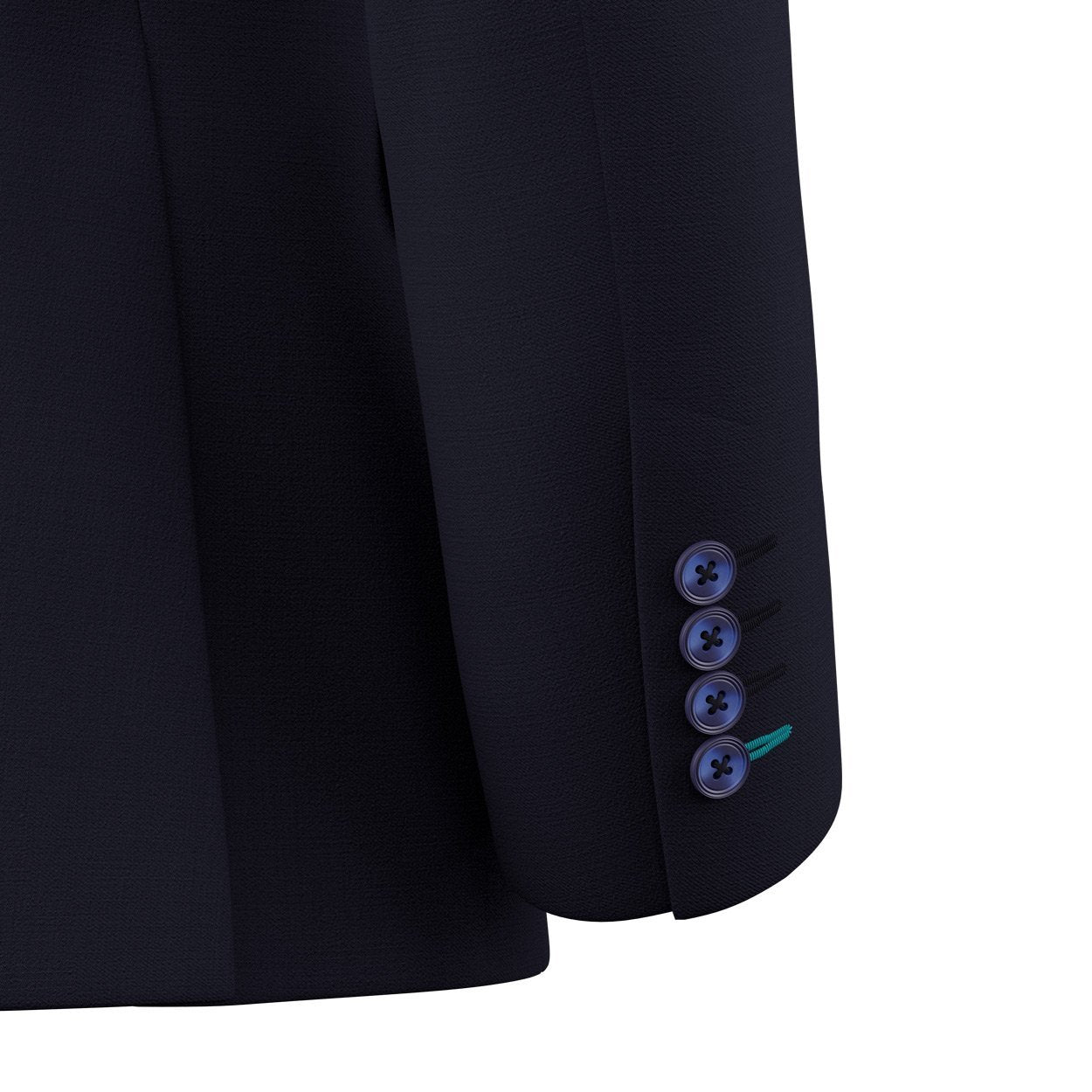 Astor Dark Navy Twill Jacket - SARTORO