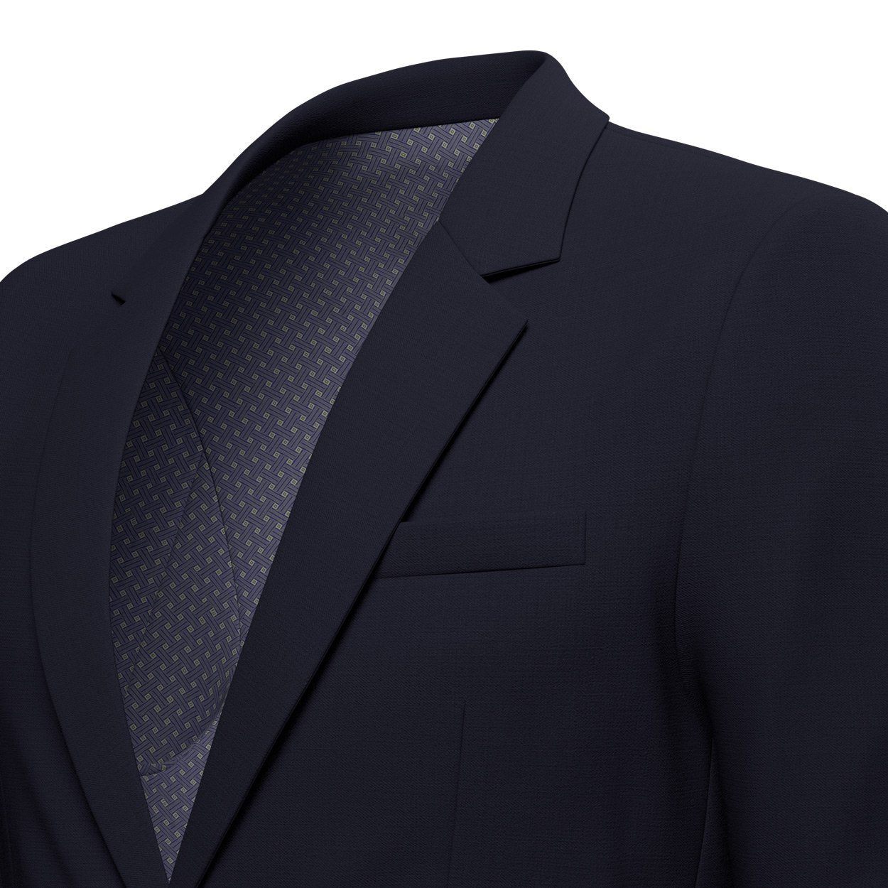 Astor Dark Navy Twill Suit - SARTORO