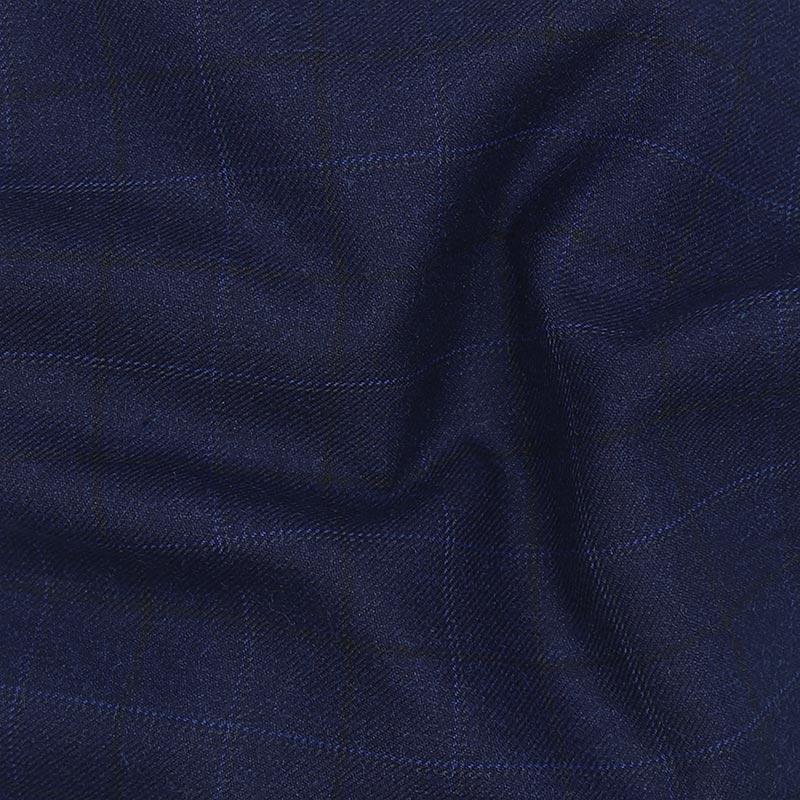 Astor Deep Blue Check Jacket - SARTORO