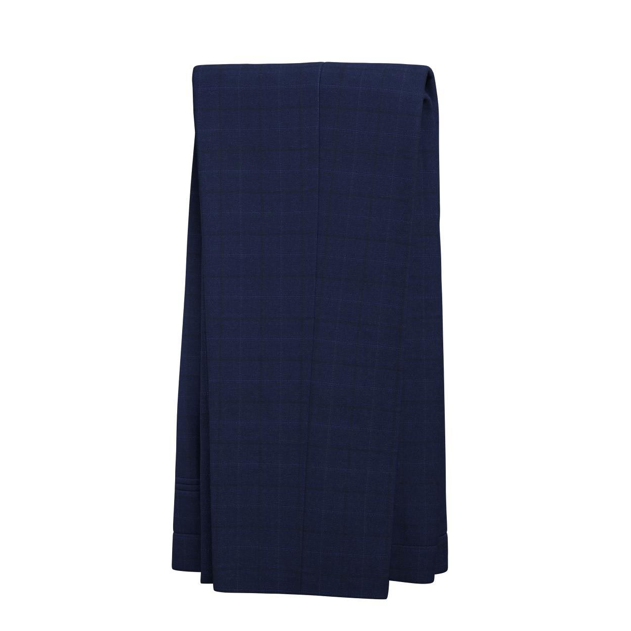 Astor Deep Blue Check Suit - SARTORO