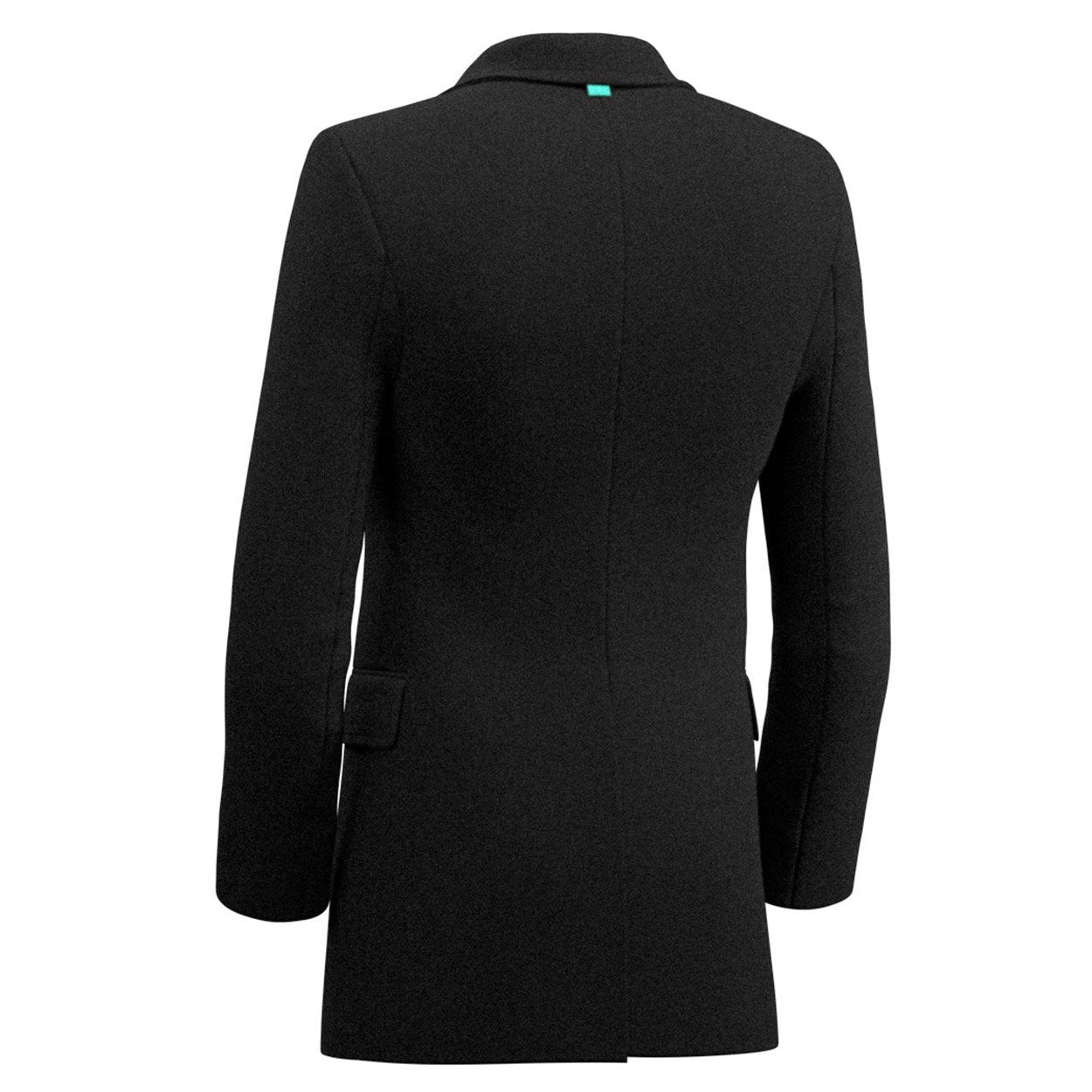 Black Wool Coat - SARTORO