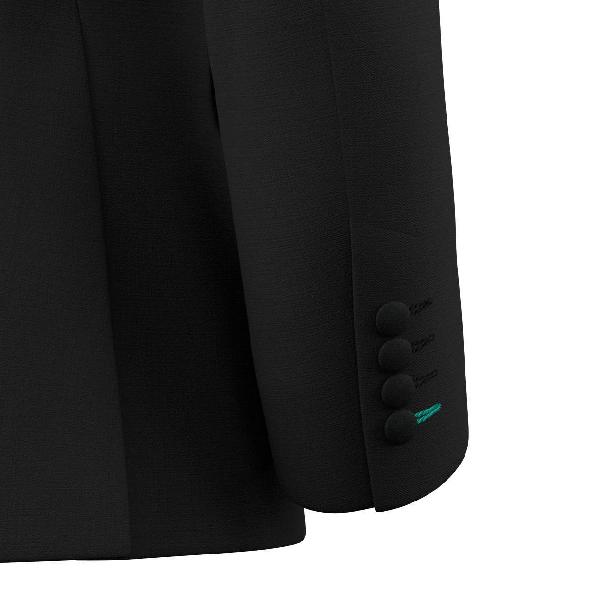 Bond Jet Black Twill Tuxedo - SARTORO