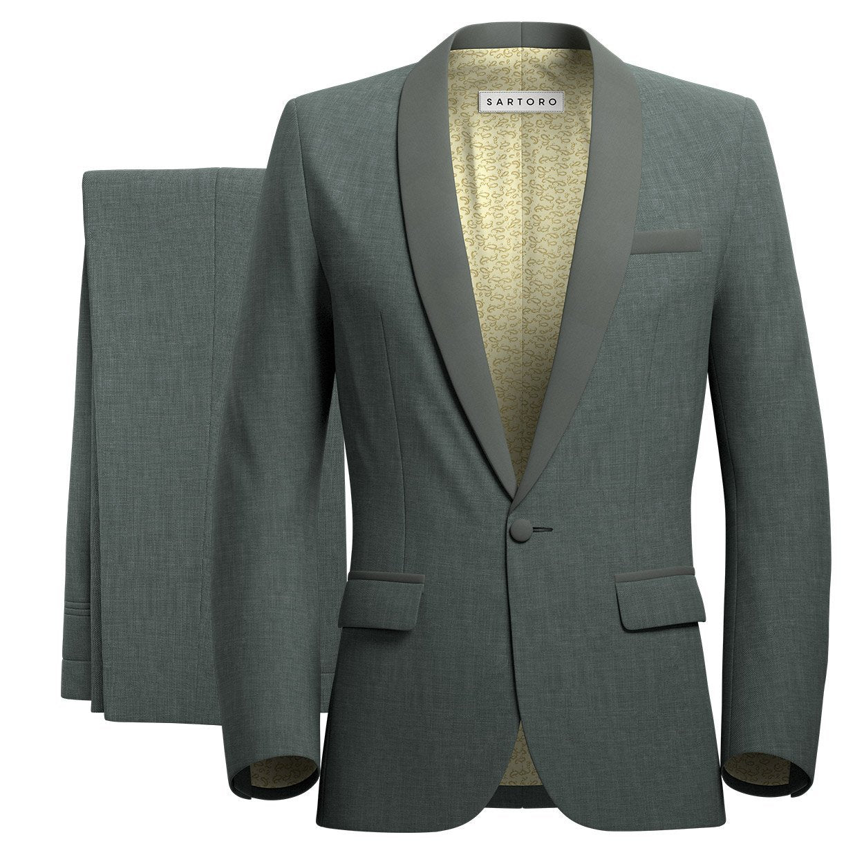 Bond Sage Sharkskin Tuxedo - SARTORO