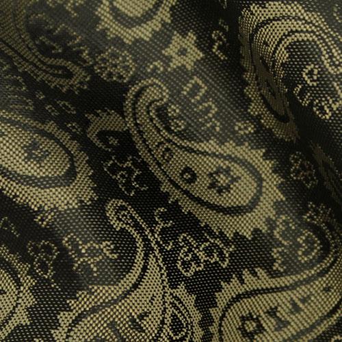 Bronze & Dark Grey Paisley Floral Tie - SARTORO
