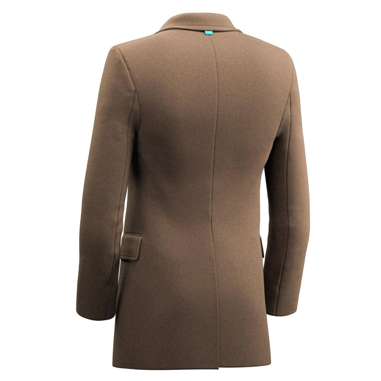 Camel Wool Coat - SARTORO