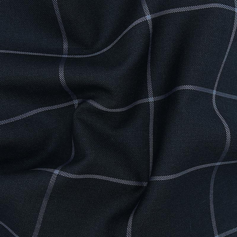 Prince Deep Navy Windowpane Jacket - SARTORO