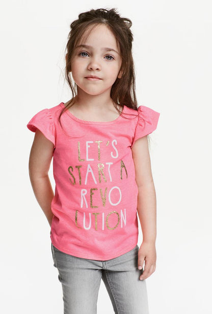 Girls Embellished Statement Top