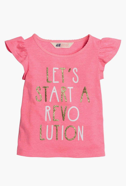 Girls Embellished Statement Top