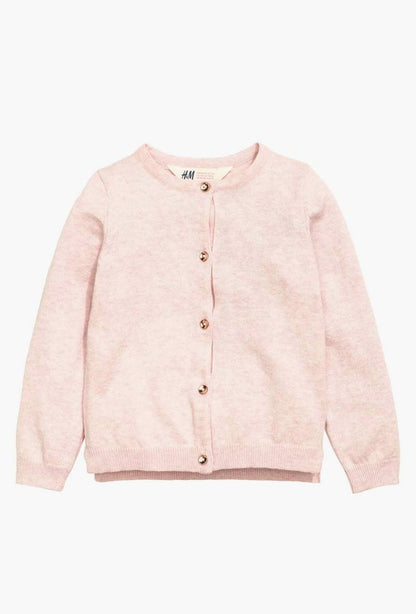 Girls Long Sleeve Cardigan