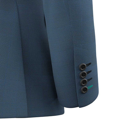 Astor Air Force Blue Prince of Wales Suit - SARTORO