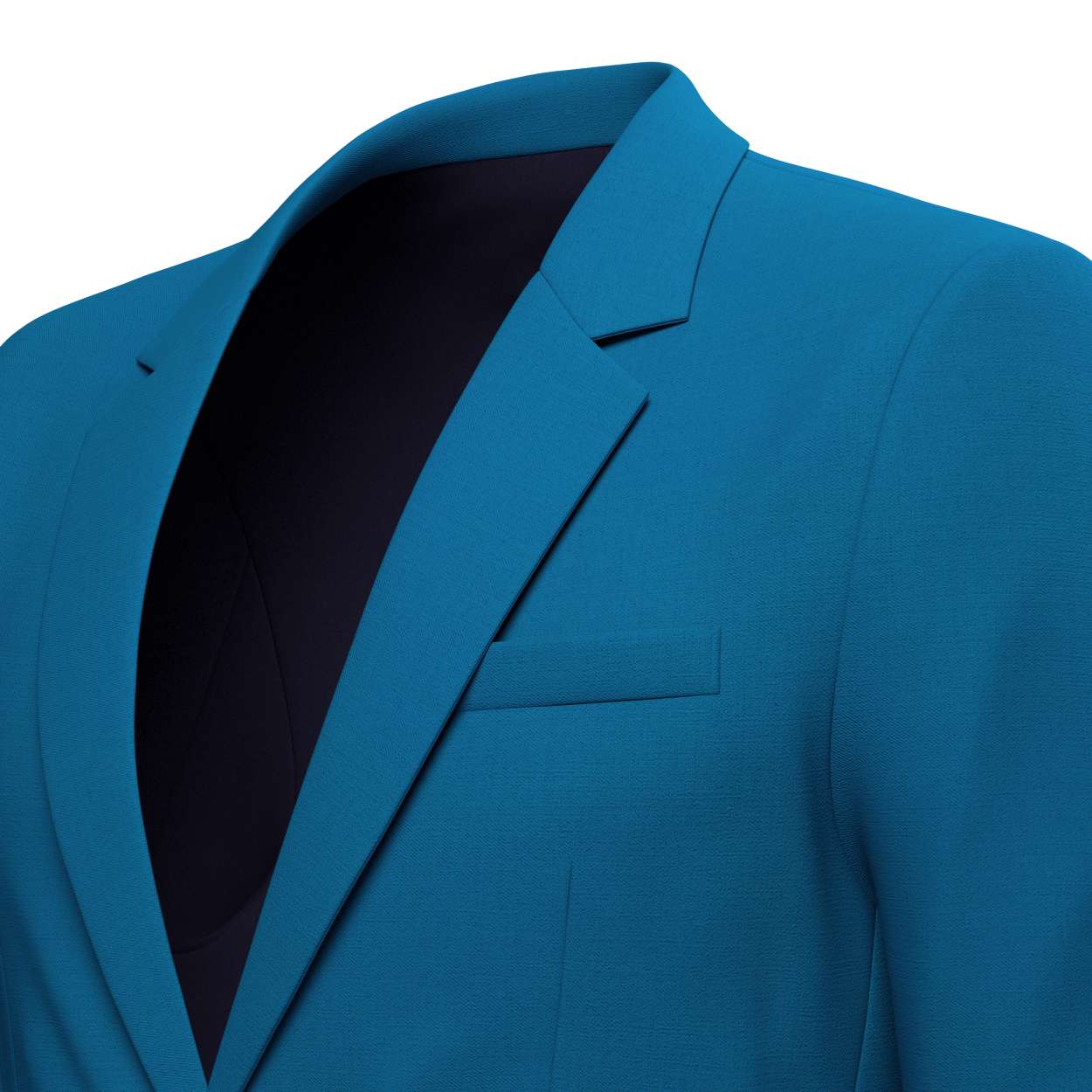 Astor Blue Sapphire Twill Jacket - SARTORO