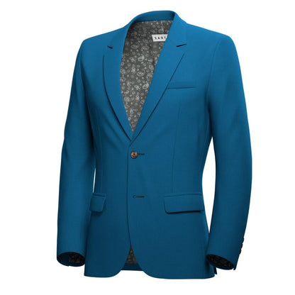 Astor Blue Sapphire Twill Jacket - SARTORO