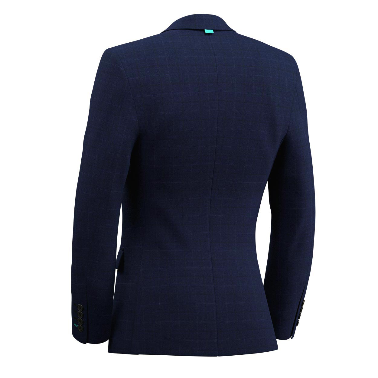 Astor Deep Blue Check Jacket - SARTORO