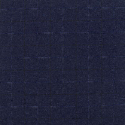 Astor Deep Blue Check Jacket - SARTORO