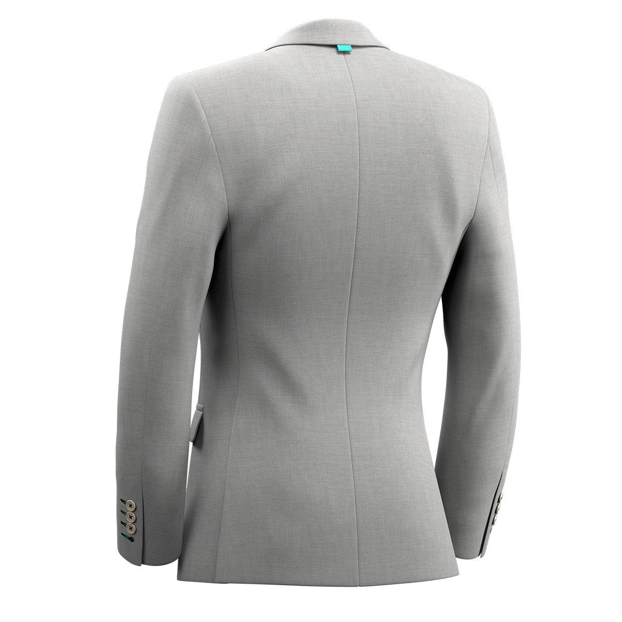 Astor Harbor Grey Sharkskin Jacket - SARTORO
