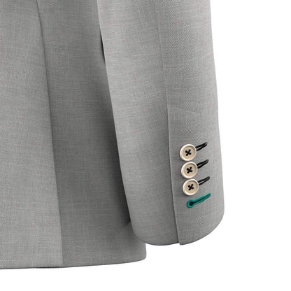 Astor Harbor Grey Sharkskin Jacket - SARTORO