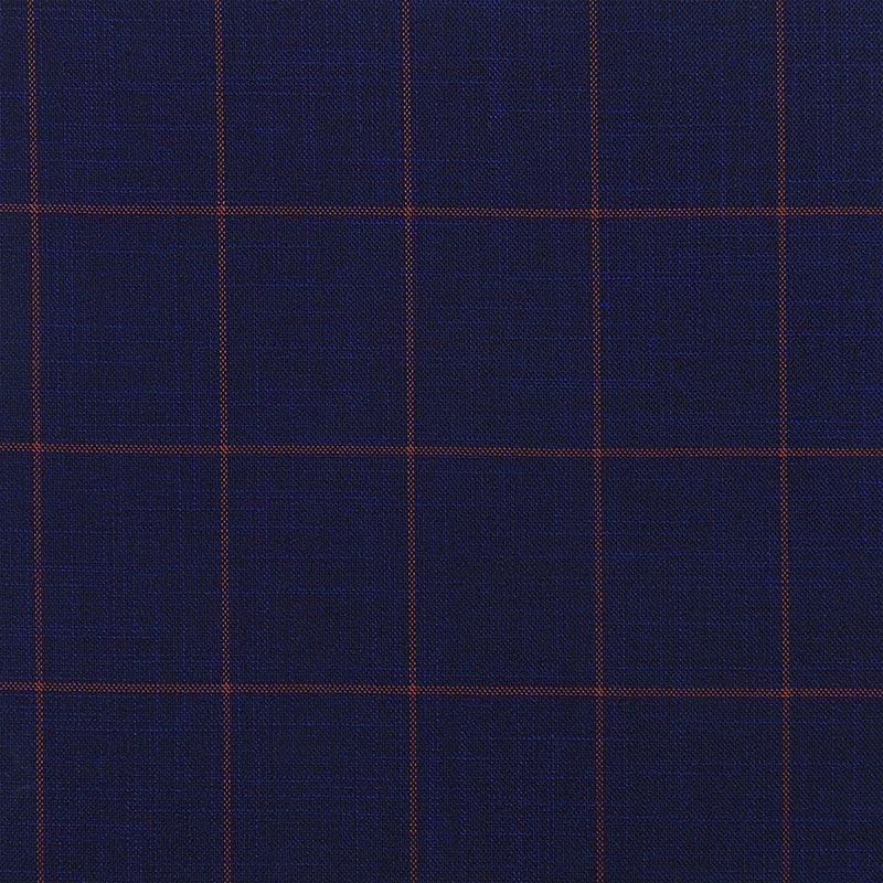 Astor Indigo Blue Windowpane Jacket - SARTORO