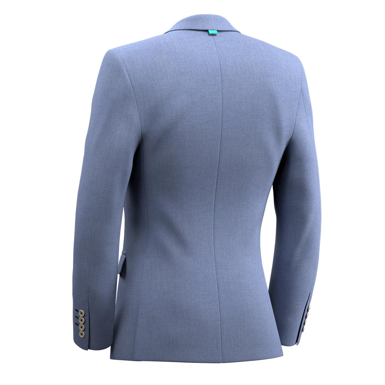Astor Maya Blue Linen Jacket - SARTORO