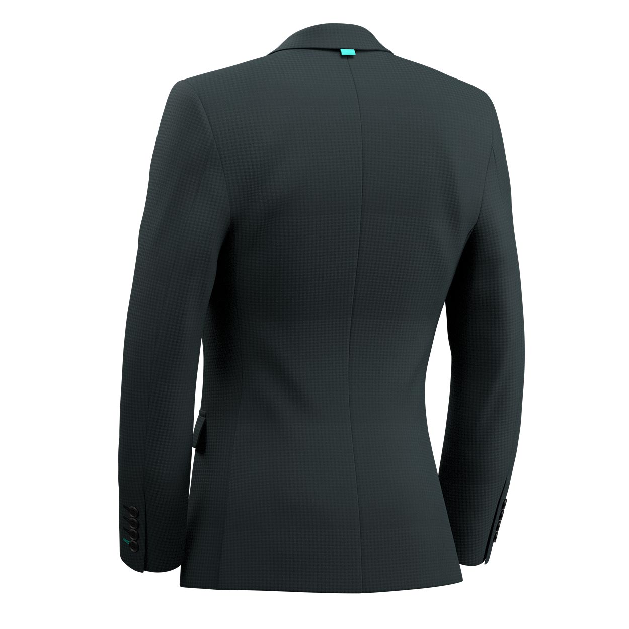 Astor Onyx Green Microcheck Jacket - SARTORO