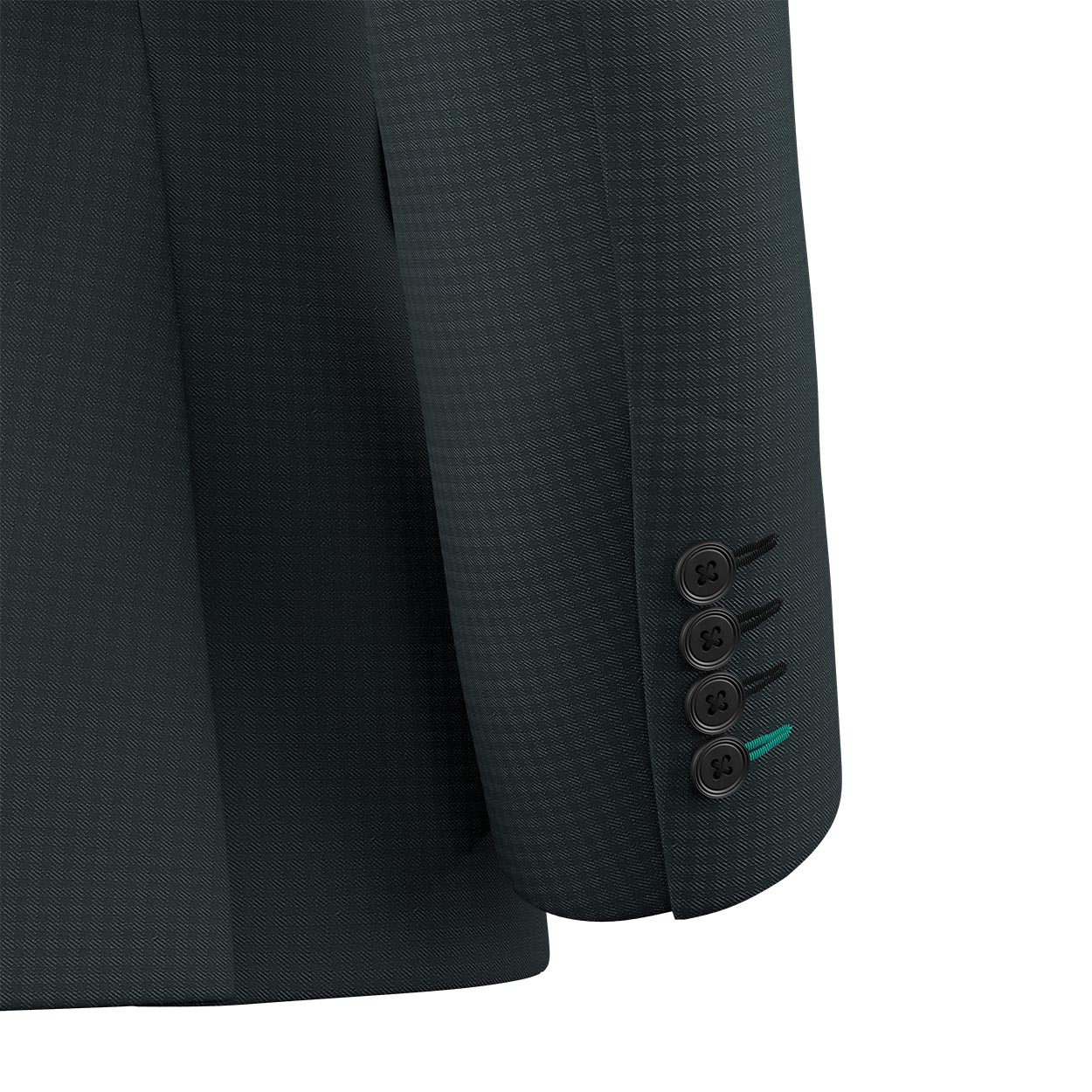 Astor Onyx Green Microcheck Jacket - SARTORO