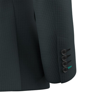 Astor Onyx Green Microcheck Suit - SARTORO
