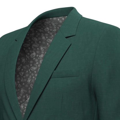 Astor Sacramento Green Sharkskin Jacket - SARTORO