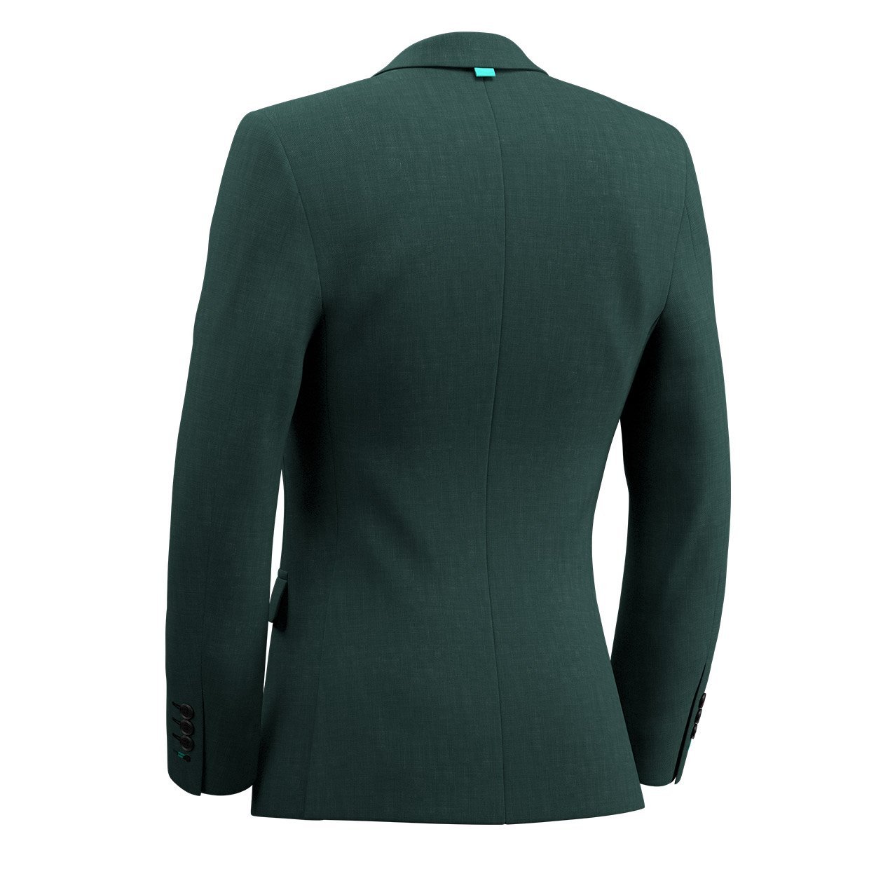 Astor Sacramento Green Sharkskin Jacket - SARTORO