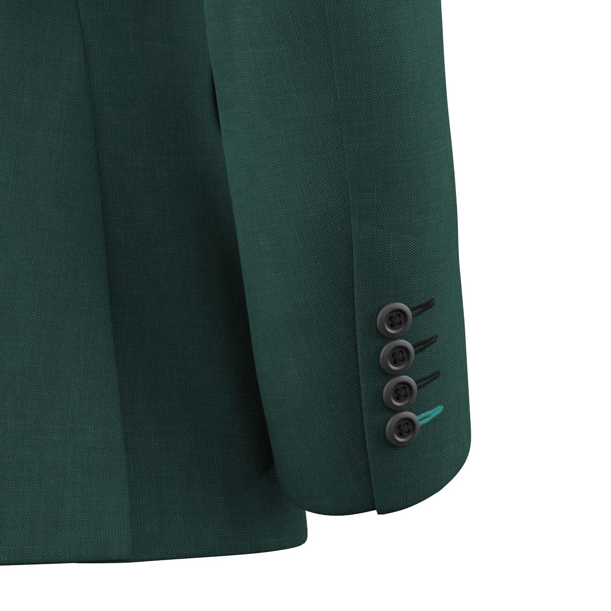 Astor Sacramento Green Sharkskin Jacket - SARTORO