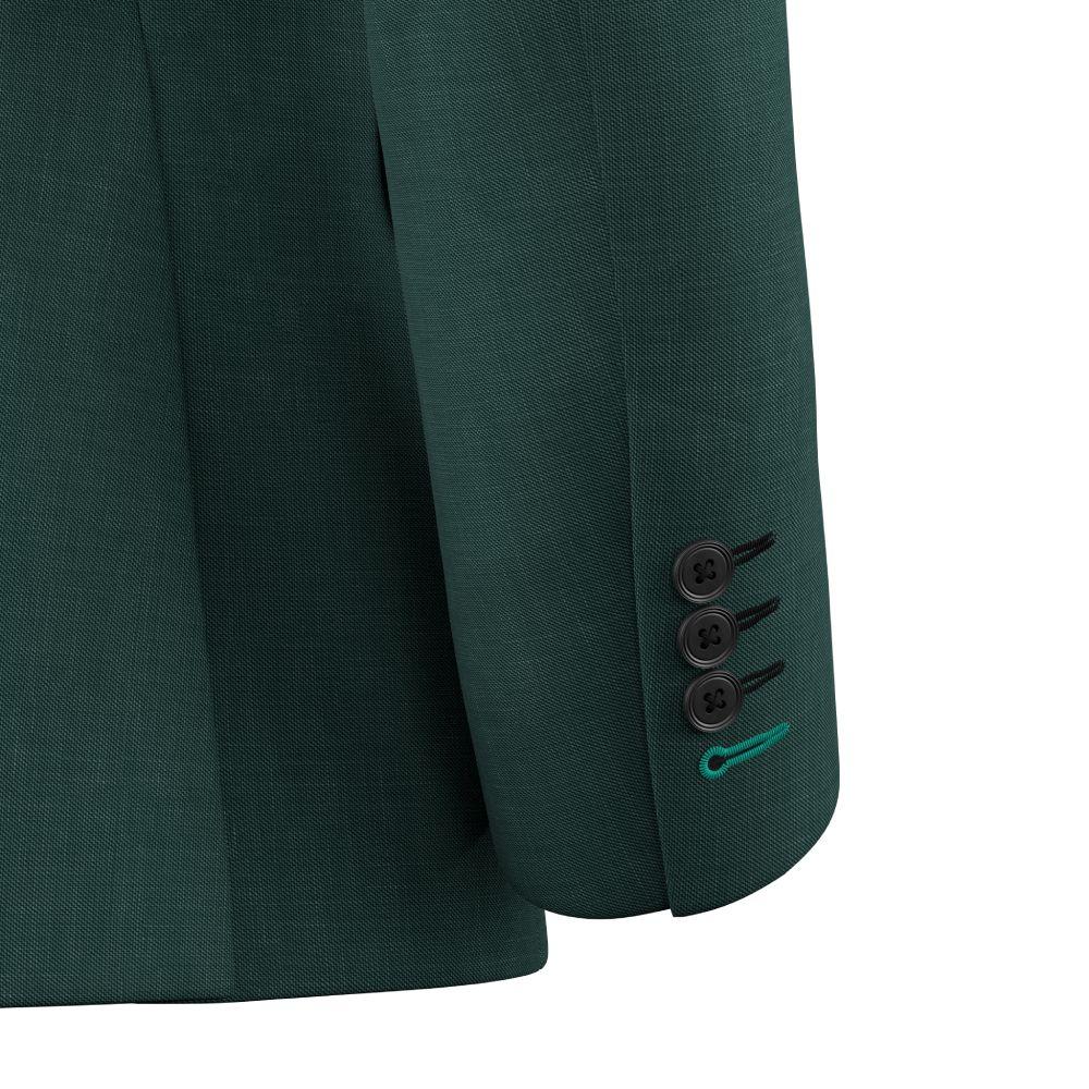 Astor Sacramento Green Sharkskin Jacket - SARTORO
