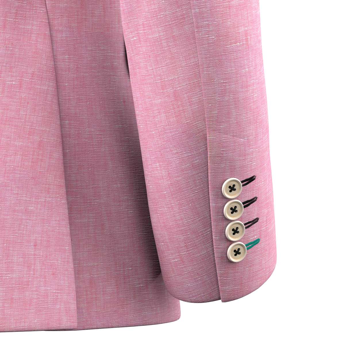 Astor Salmon Linen Jacket - SARTORO