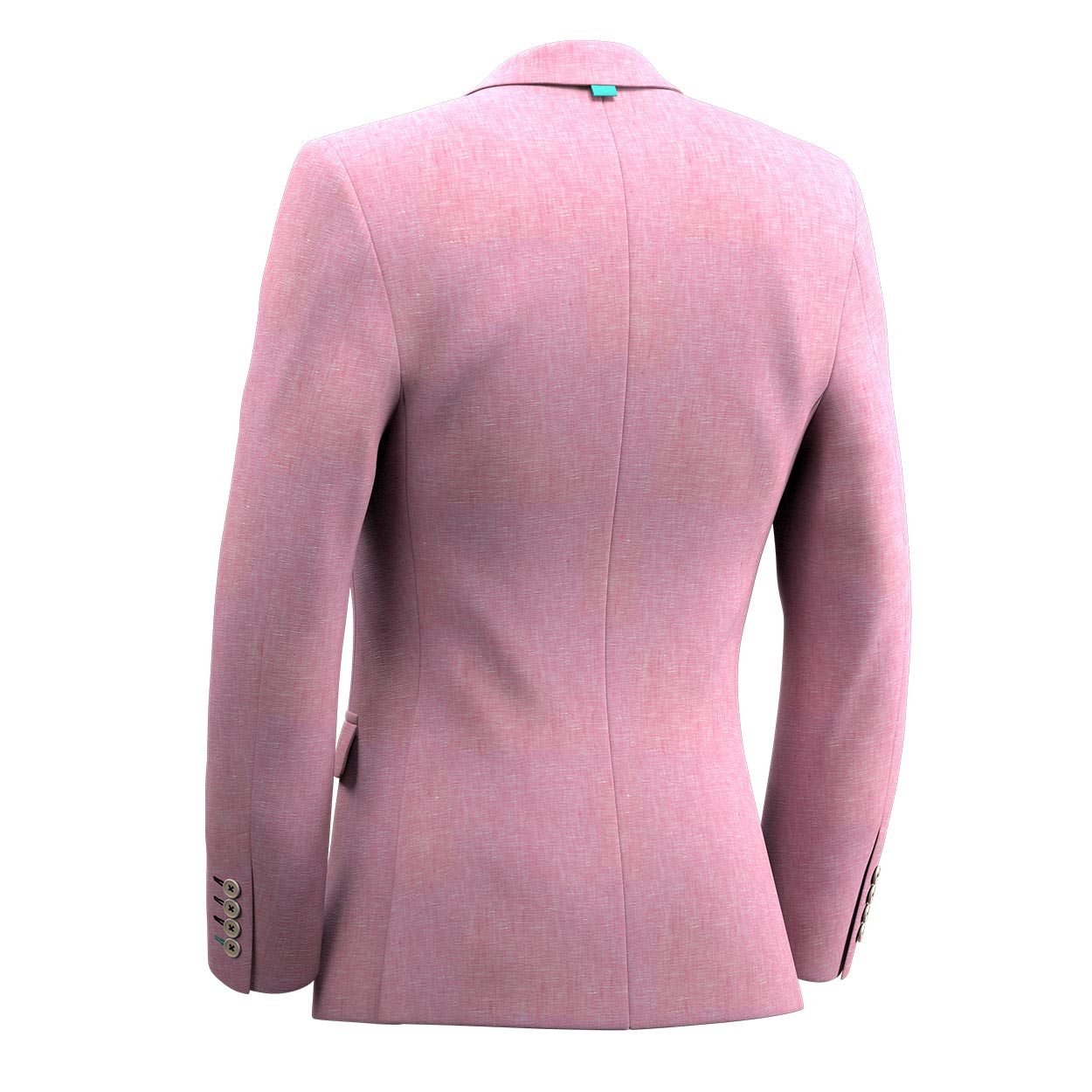 Astor Salmon Linen Jacket - SARTORO