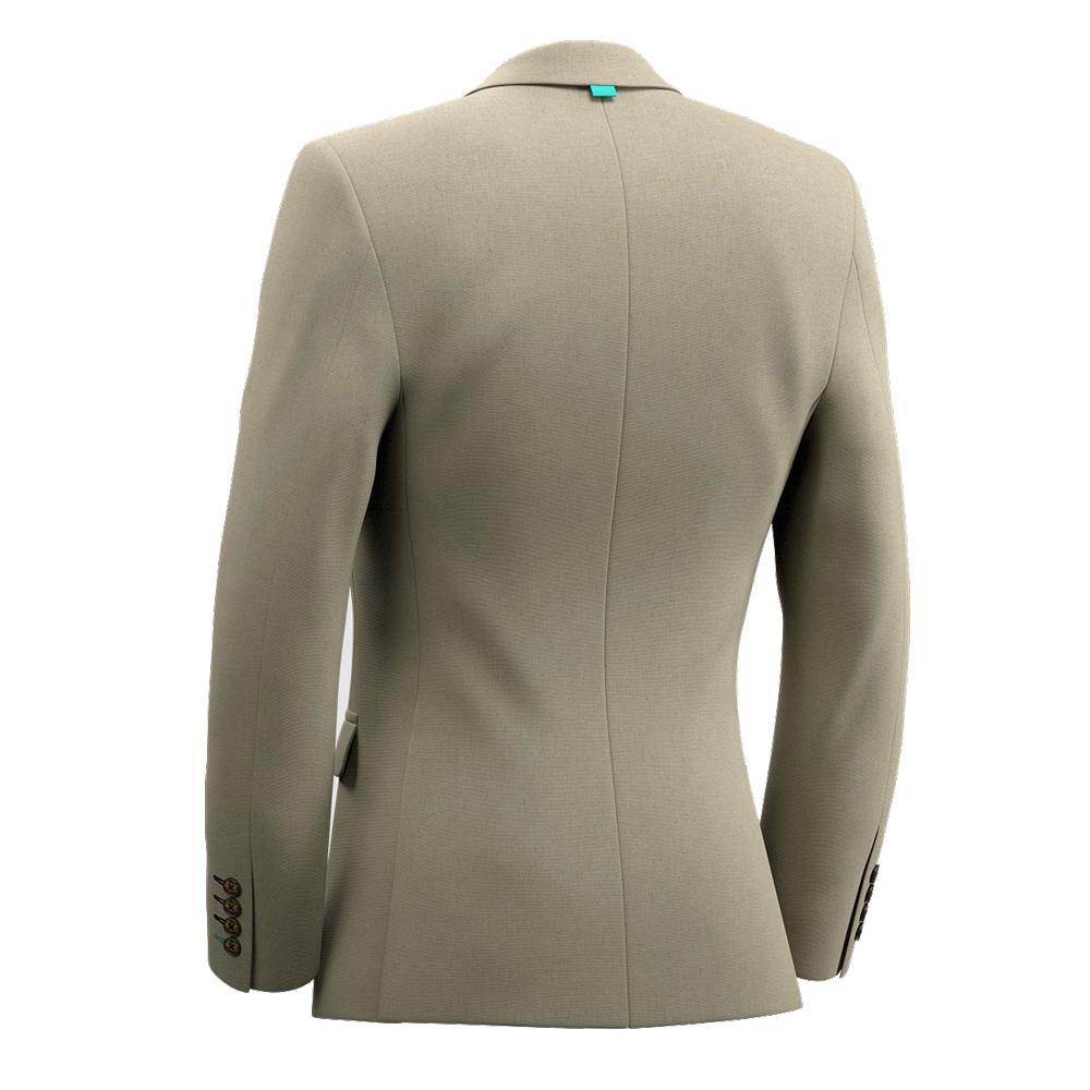 Astor Simply Taupe Linen Jacket - SARTORO