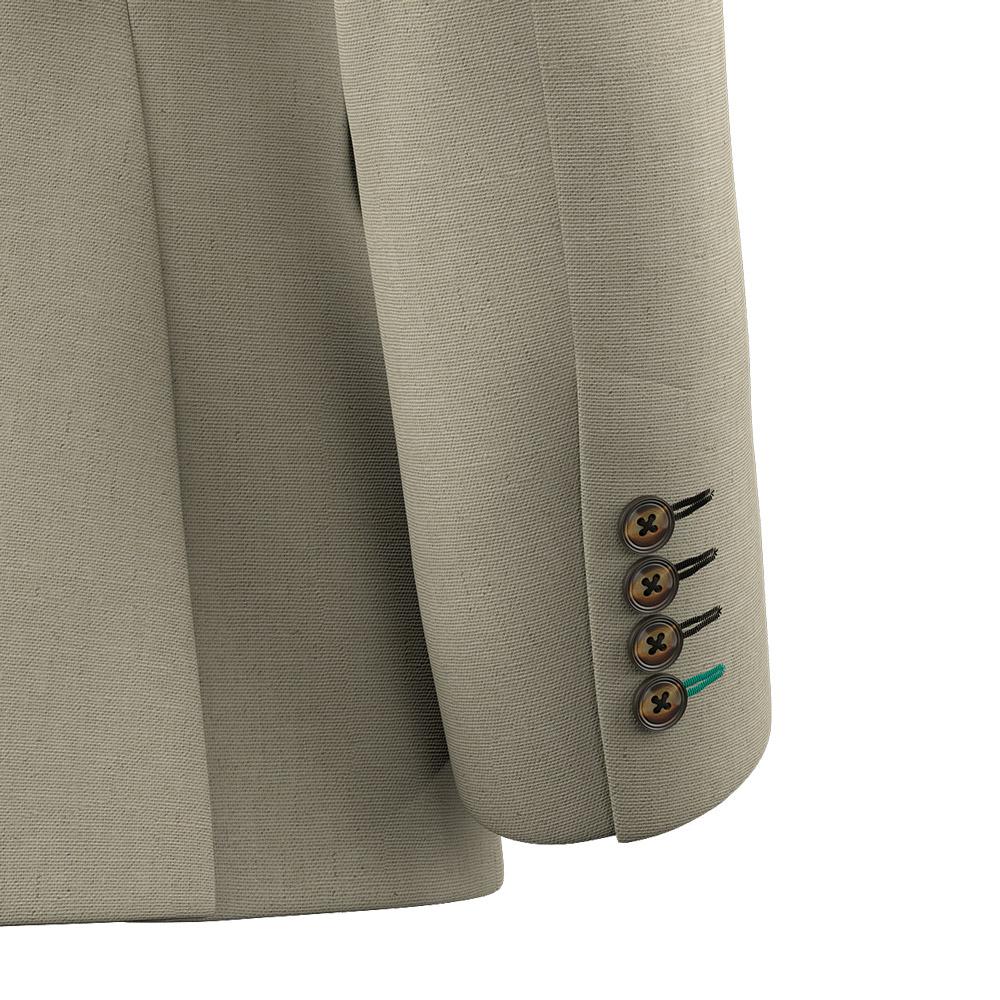 Astor Simply Taupe Linen Jacket - SARTORO
