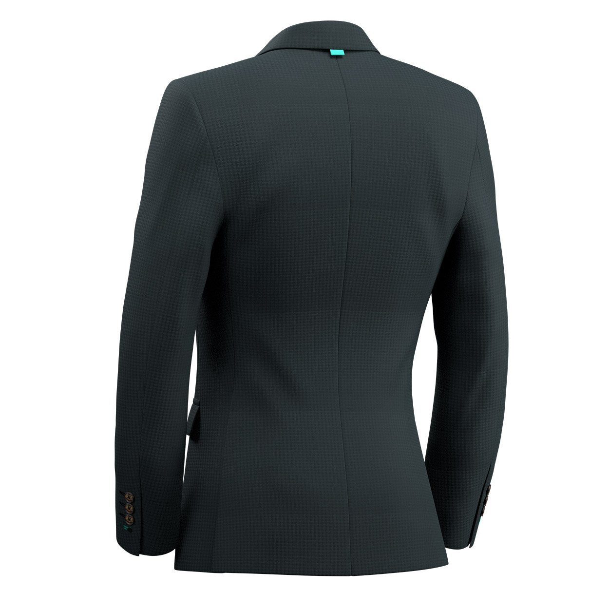 Penn Onyx Green Microcheck Wedding Jacket