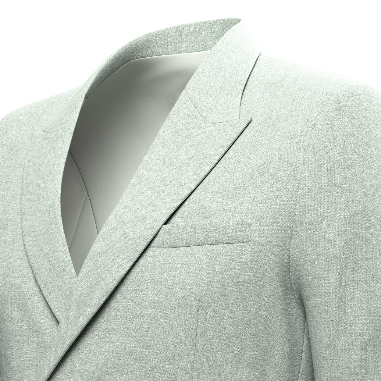 Beekman Powder Grey Twill Jacket - SARTORO