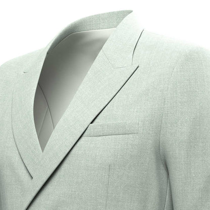 Beekman Powder Grey Twill Jacket - SARTORO