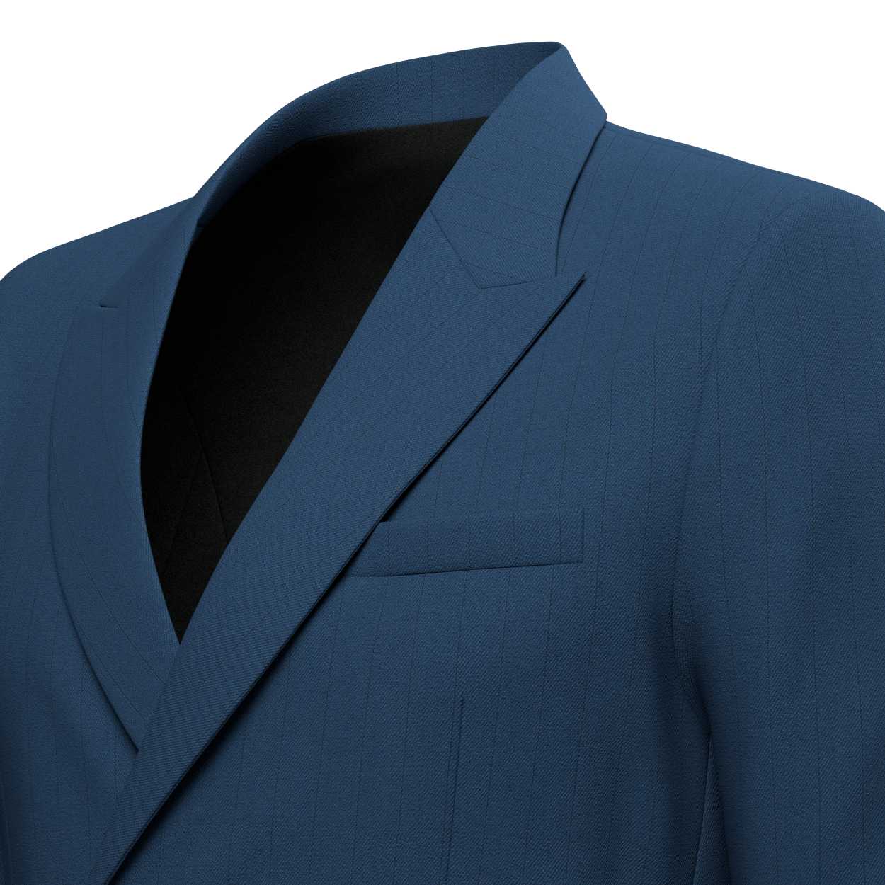 Beekman Prussian Blue Pinstripe Suit - SARTORO