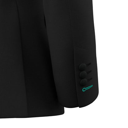 Bond Jet Black Twill Tuxedo - SARTORO