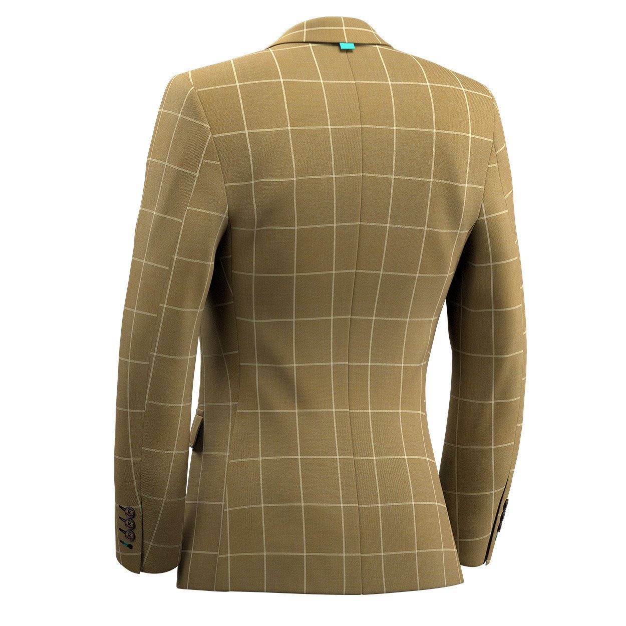 Bowery Gold Windowpane Suit - SARTORO