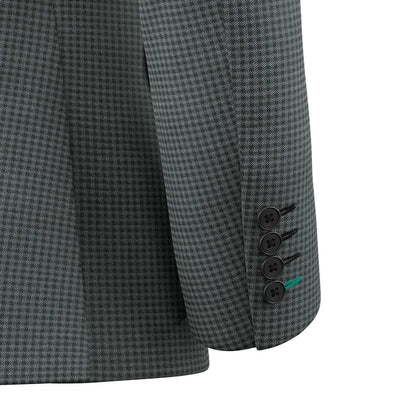 Bowery Grey Microcheck Suit - SARTORO