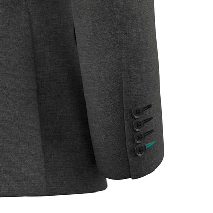 Bryant Charcoal Crosshatch Suit - SARTORO