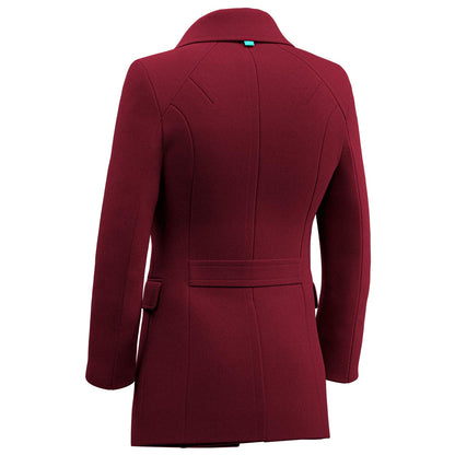 Burgundy Wool Peacoat - SARTORO