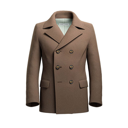 Camel Wool Peacoat