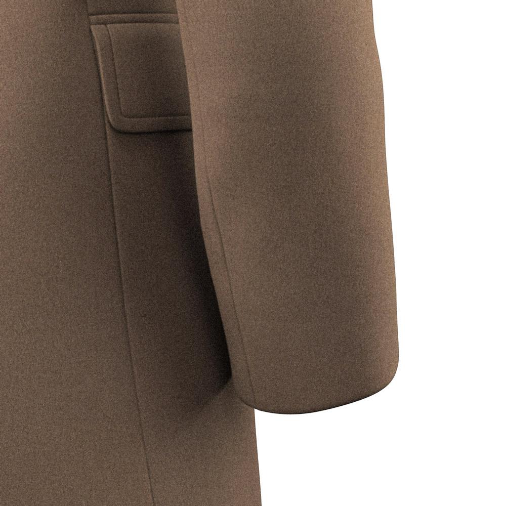 Camel Wool Coat - SARTORO