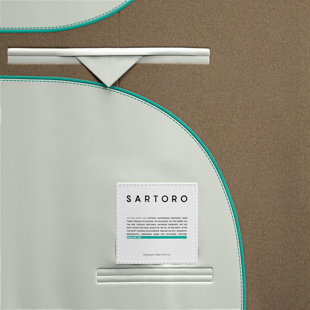 Camel Wool Peacoat - SARTORO