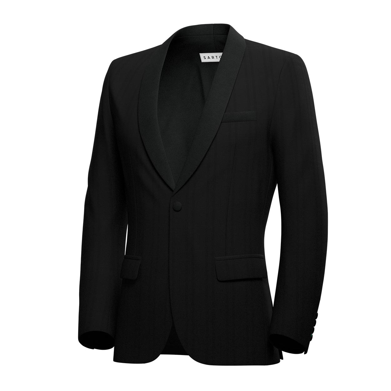 Carnegie Black Check Tuxedo - SARTORO