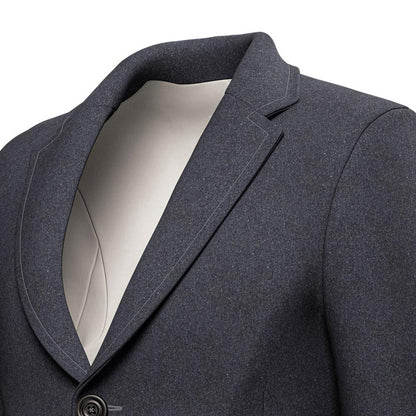 Charcoal Wool Coat - SARTORO