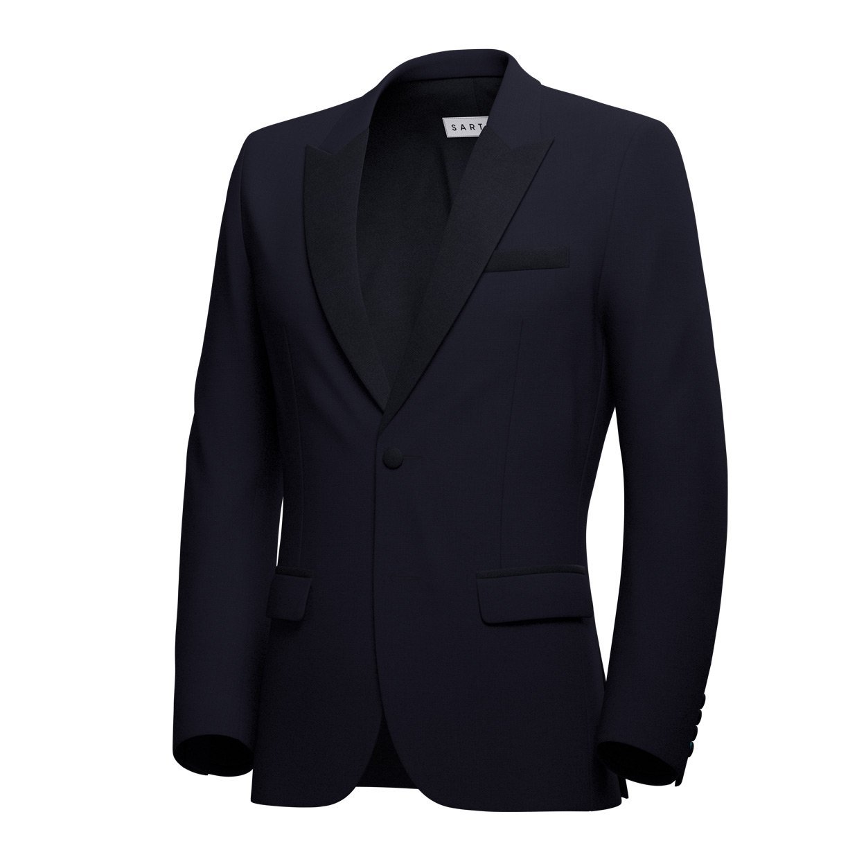 Dean Dark Navy Twill Tuxedo - SARTORO